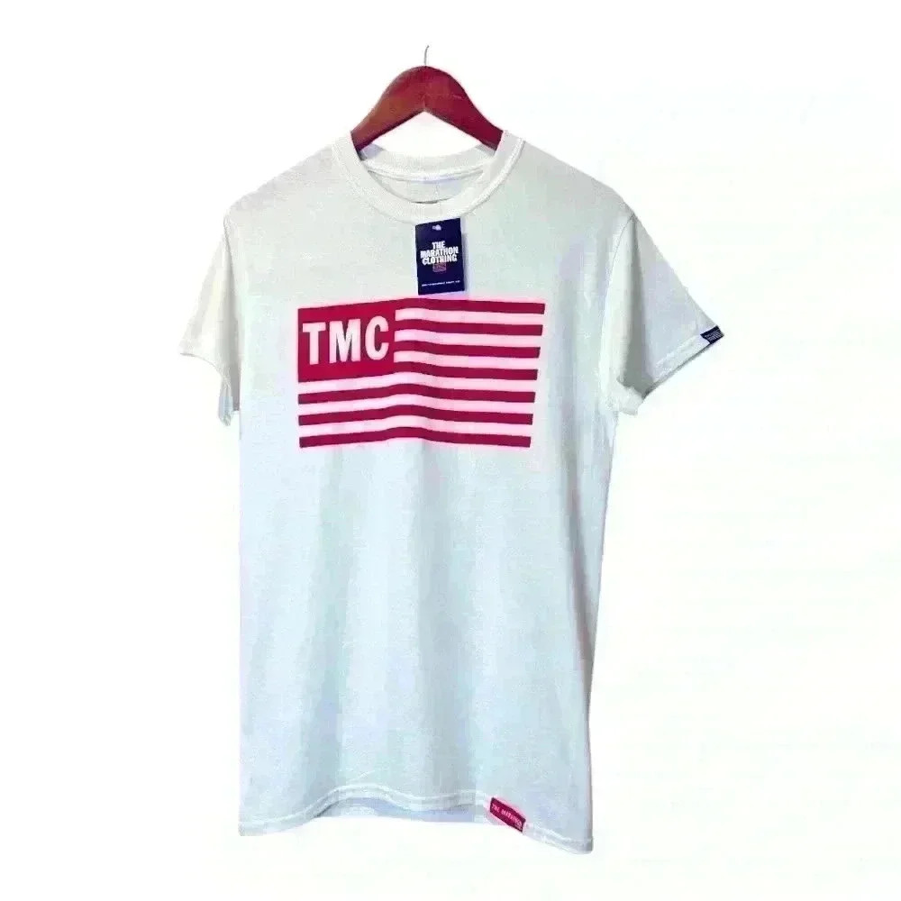 The Marathon Clothing White T-Shirt with Red TMC Logo. Small. NWT - Picture 6 of 8